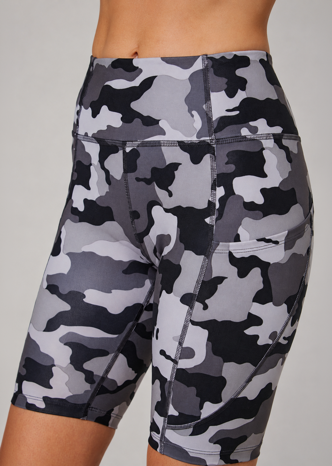 Women's Camo Yoga 2-Piece Set Made in USA detail view 10