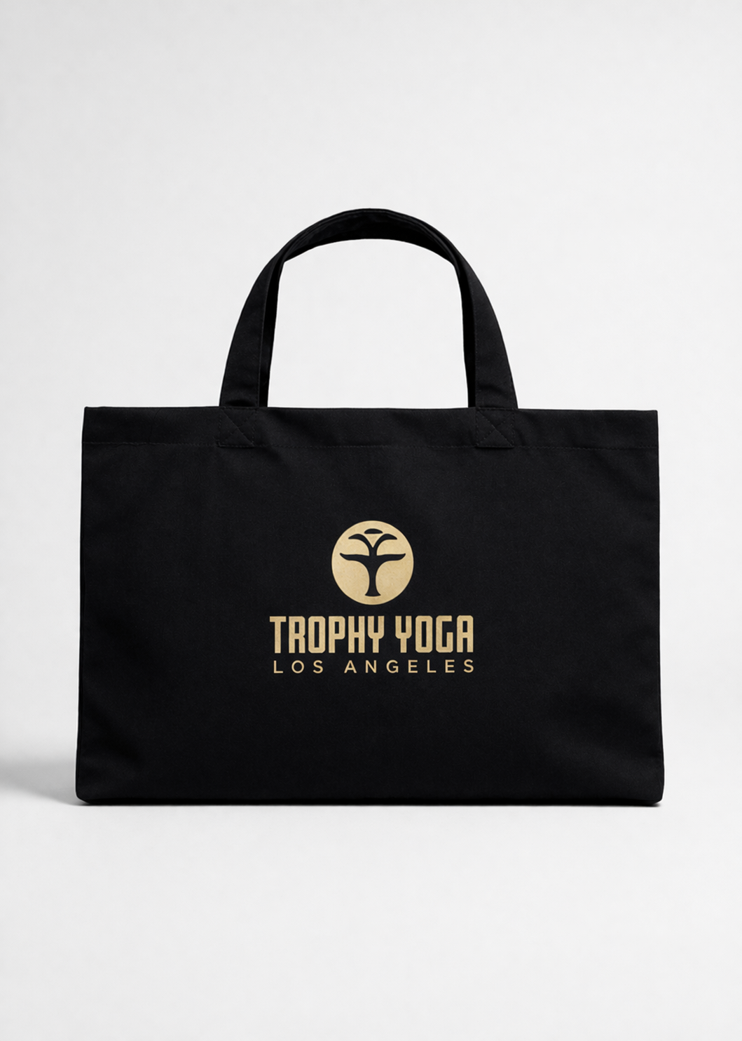 Women's Trophy Cotton Tote Bag side view