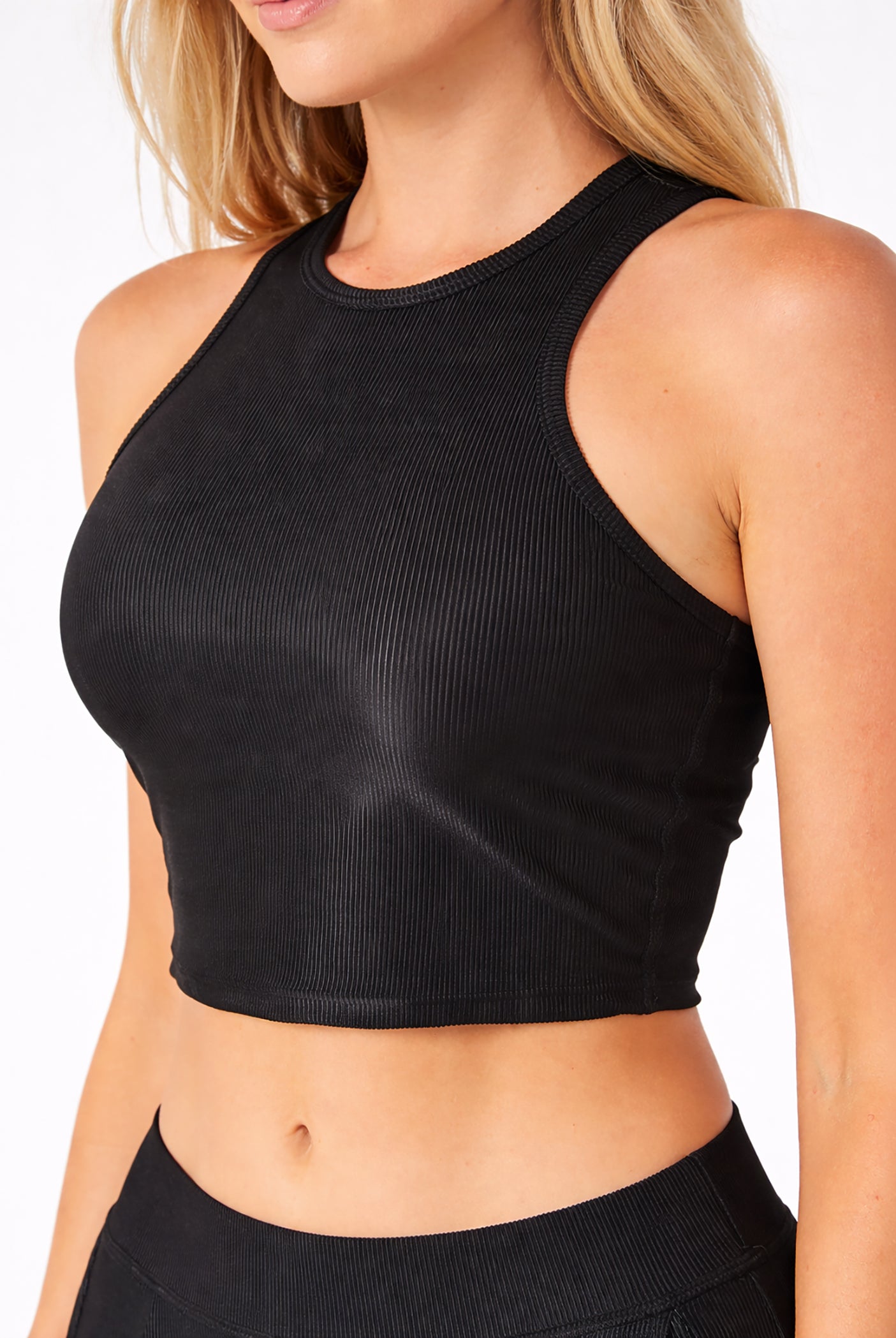 Women's Ribbed 2-Piece Set Made in USA detail view 6