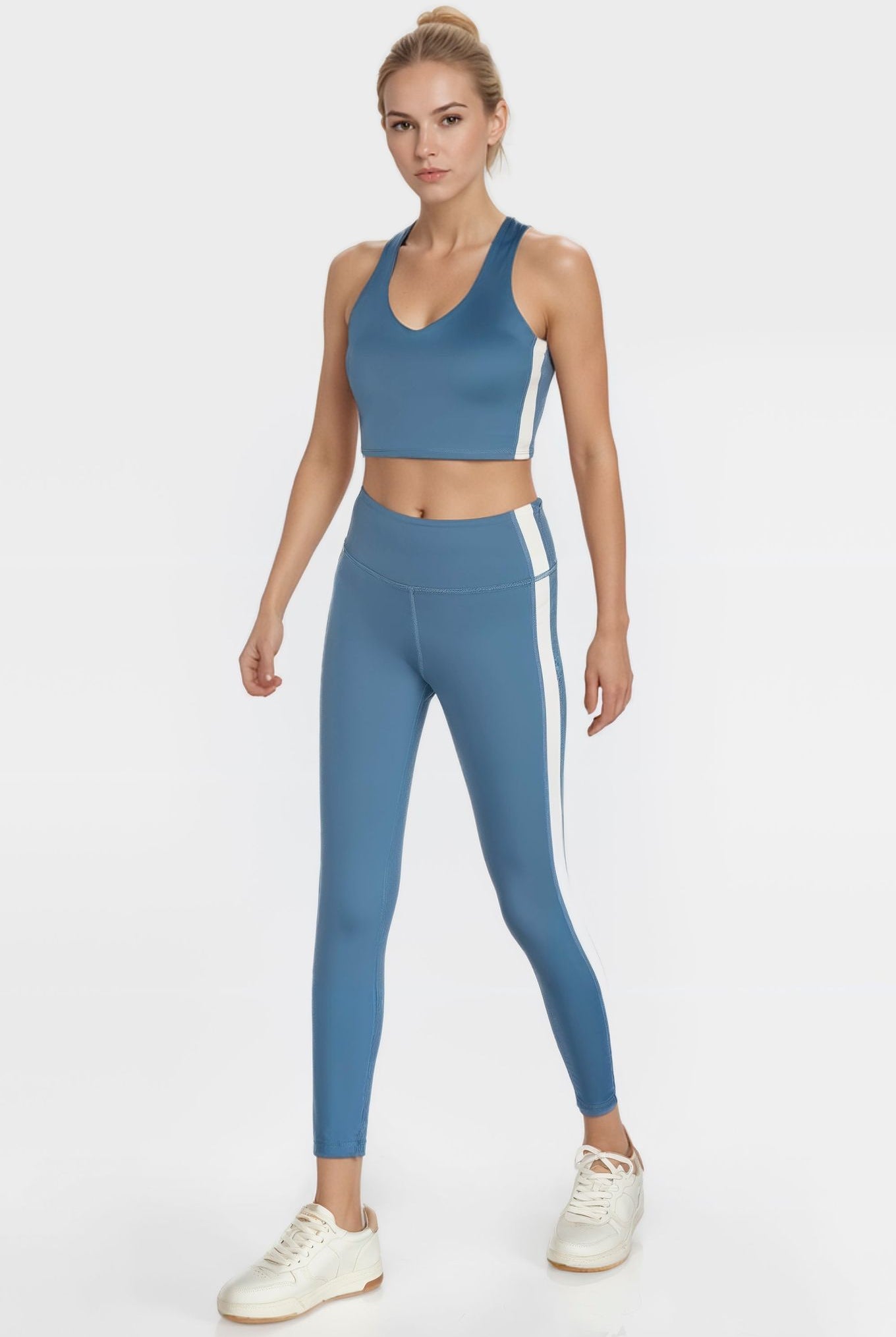 Women's Side Split Studio 2-Piece Set Made in USA detail view 5