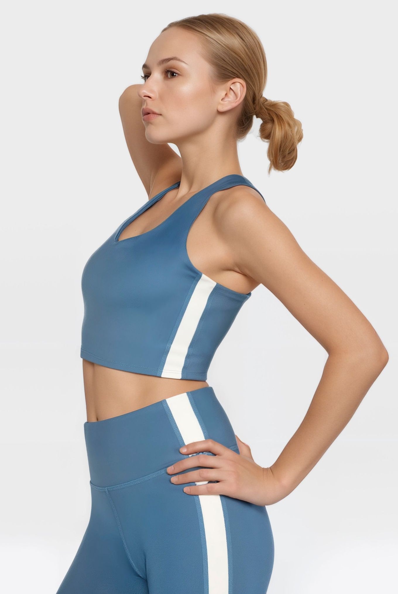 Women's Side Split Studio 2-Piece Set Made in USA detail view 14