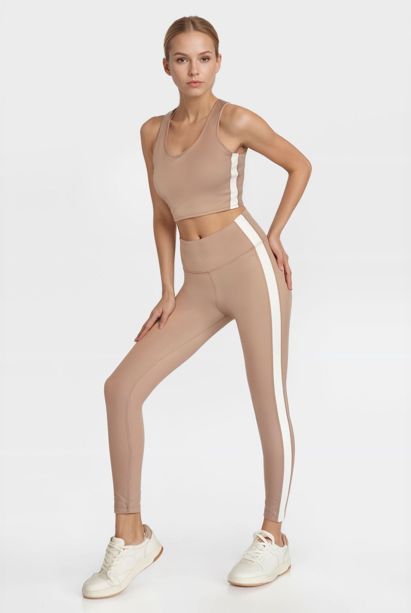 Women's Side Split Studio 2-Piece Set Made in USA detail view 6