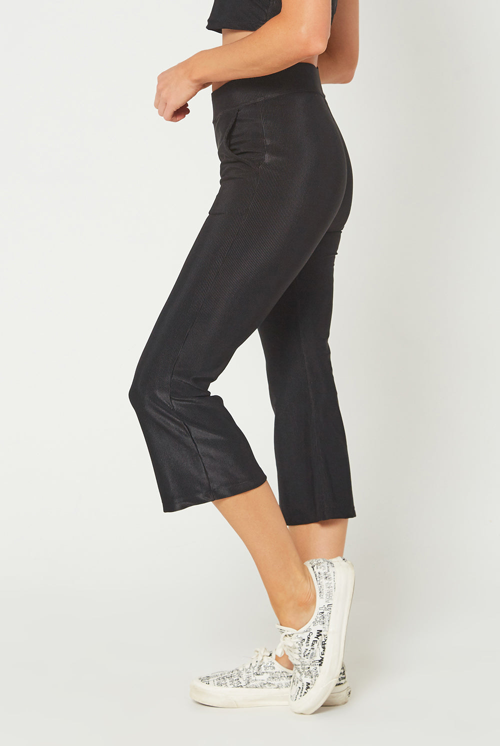 Women's Ribbed Studio 2-Piece Set Made in USA back view