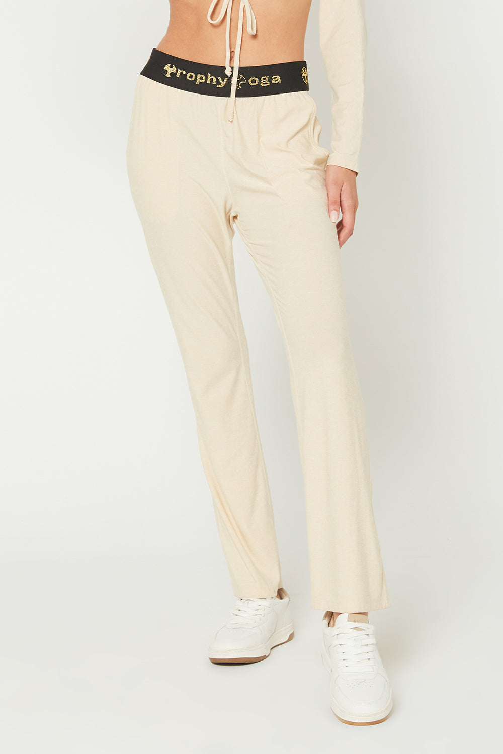 Women's Light Heather Studio 2-Piece Set Made in USA detail view 5