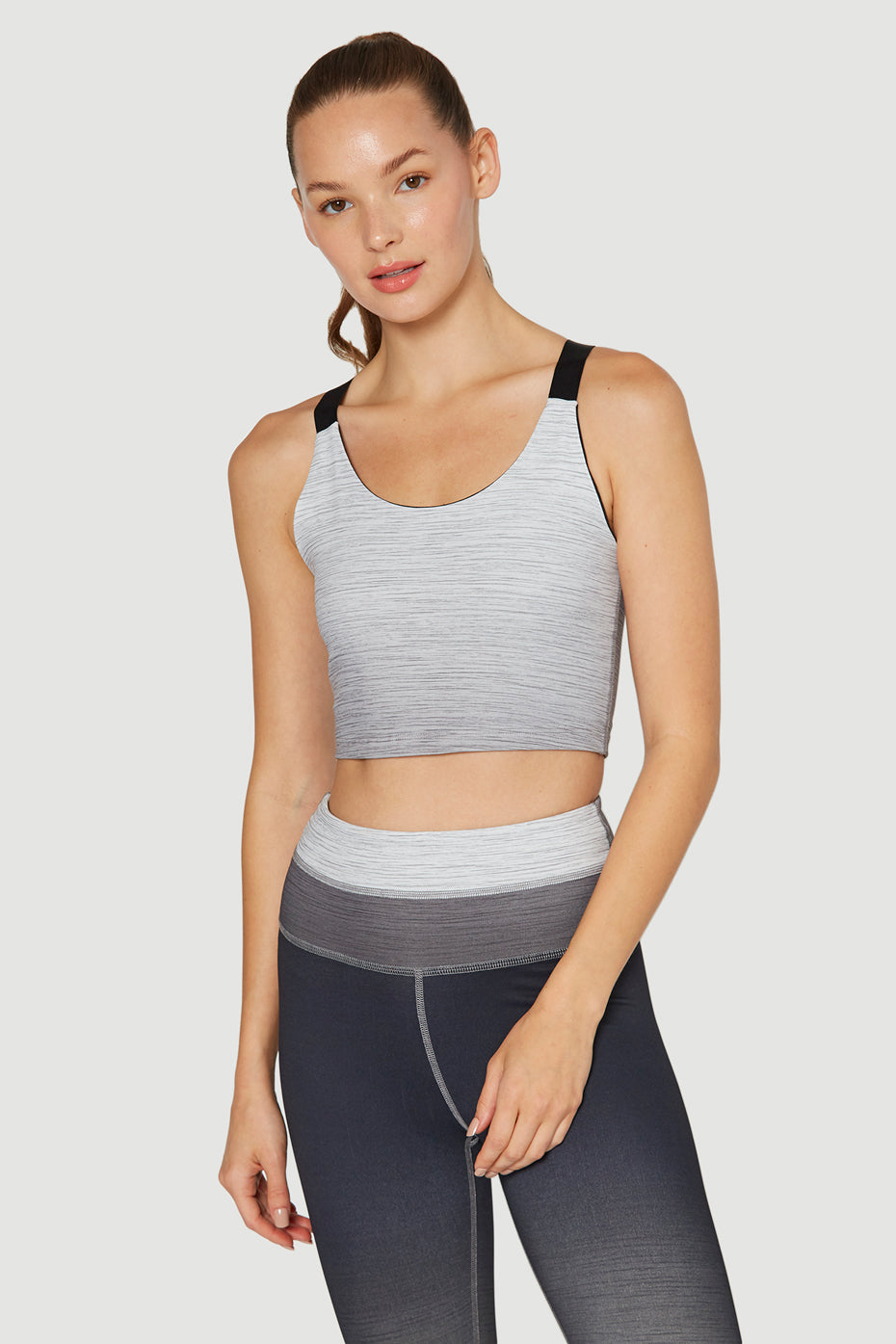 Women's Ombre Cross Yoga 2-Piece Set Made in USA detail view 1
