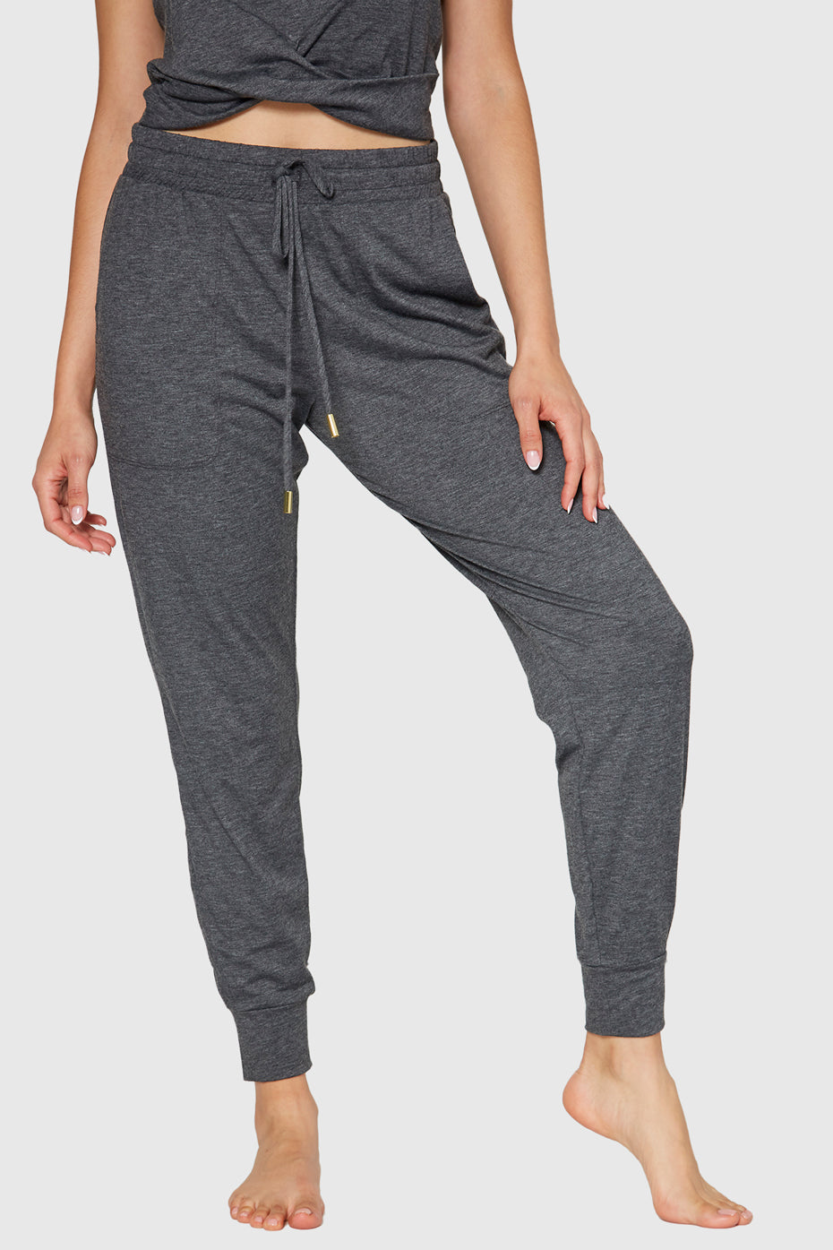 Women's Essential Jersey Jogger Made in USA detail view 7