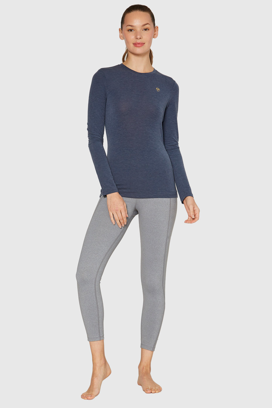 Women's Classic Crew Long Sleeve Made in USA detail view 6
