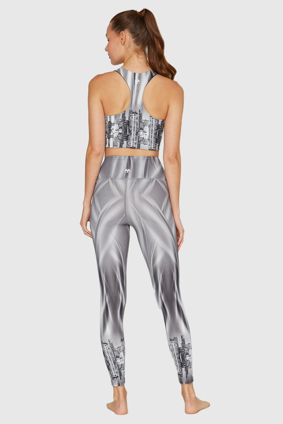 Women's Marble City Yoga 2-Piece Set Made in USA side view