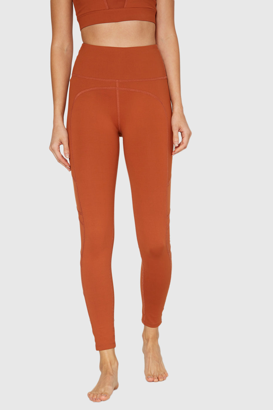 Women's Speed Mesh Legging Made in USA detail view 11