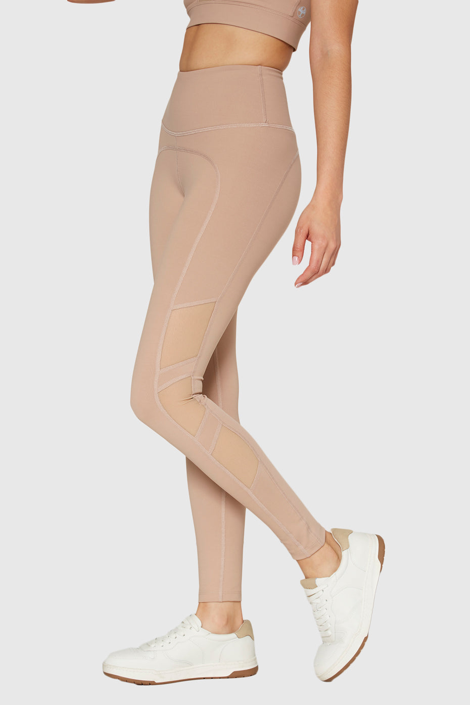 Women's Speed Mesh Legging Made in USA detail view 6