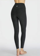 Women's High Waisted Yoga Leggings Made in USA detail view 1