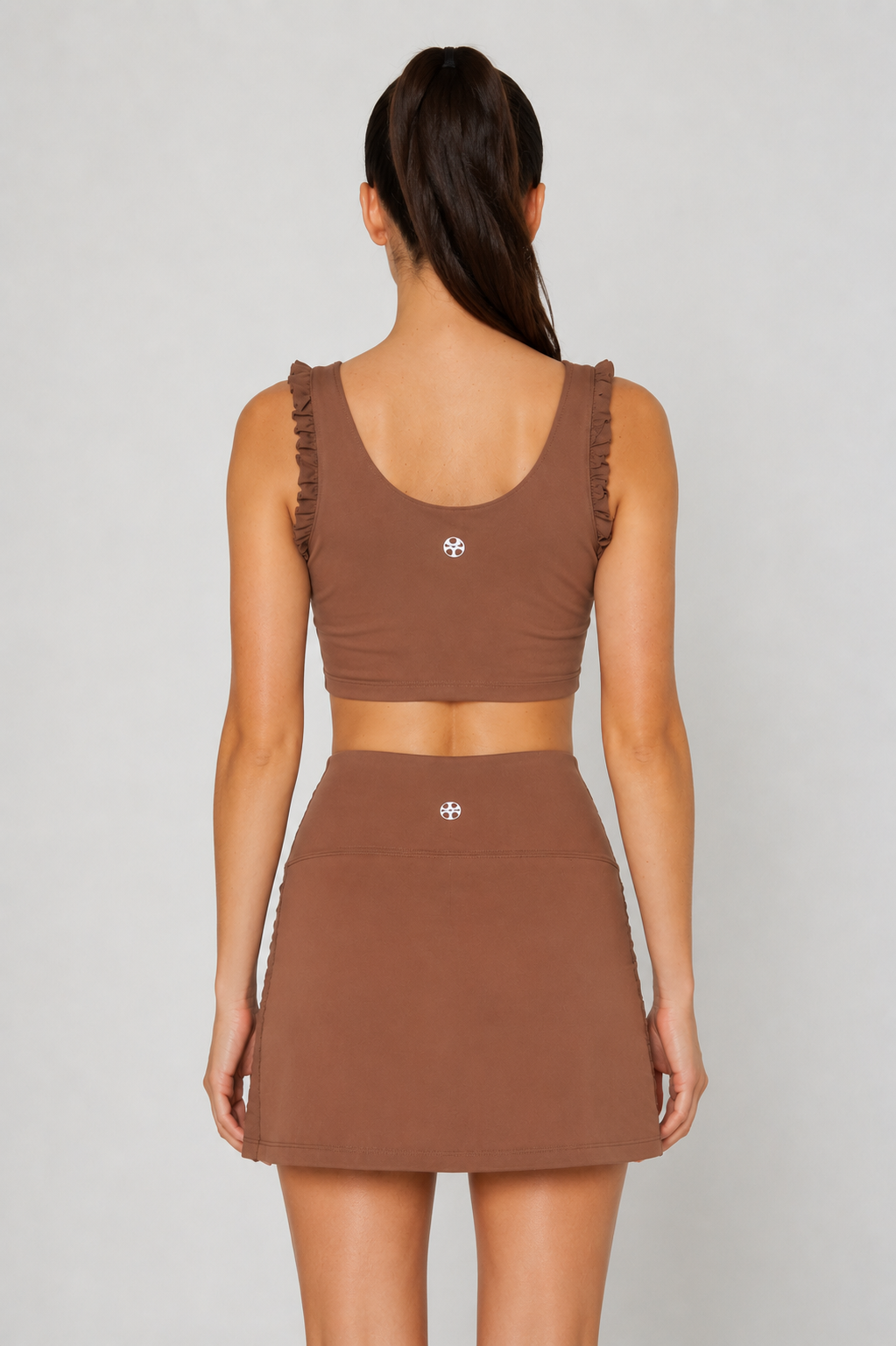 Women's Ruffle Tennis 2-Piece Set Made in USA detail view 15