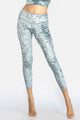 Women's Velvet Cropped Leggings Made in USA