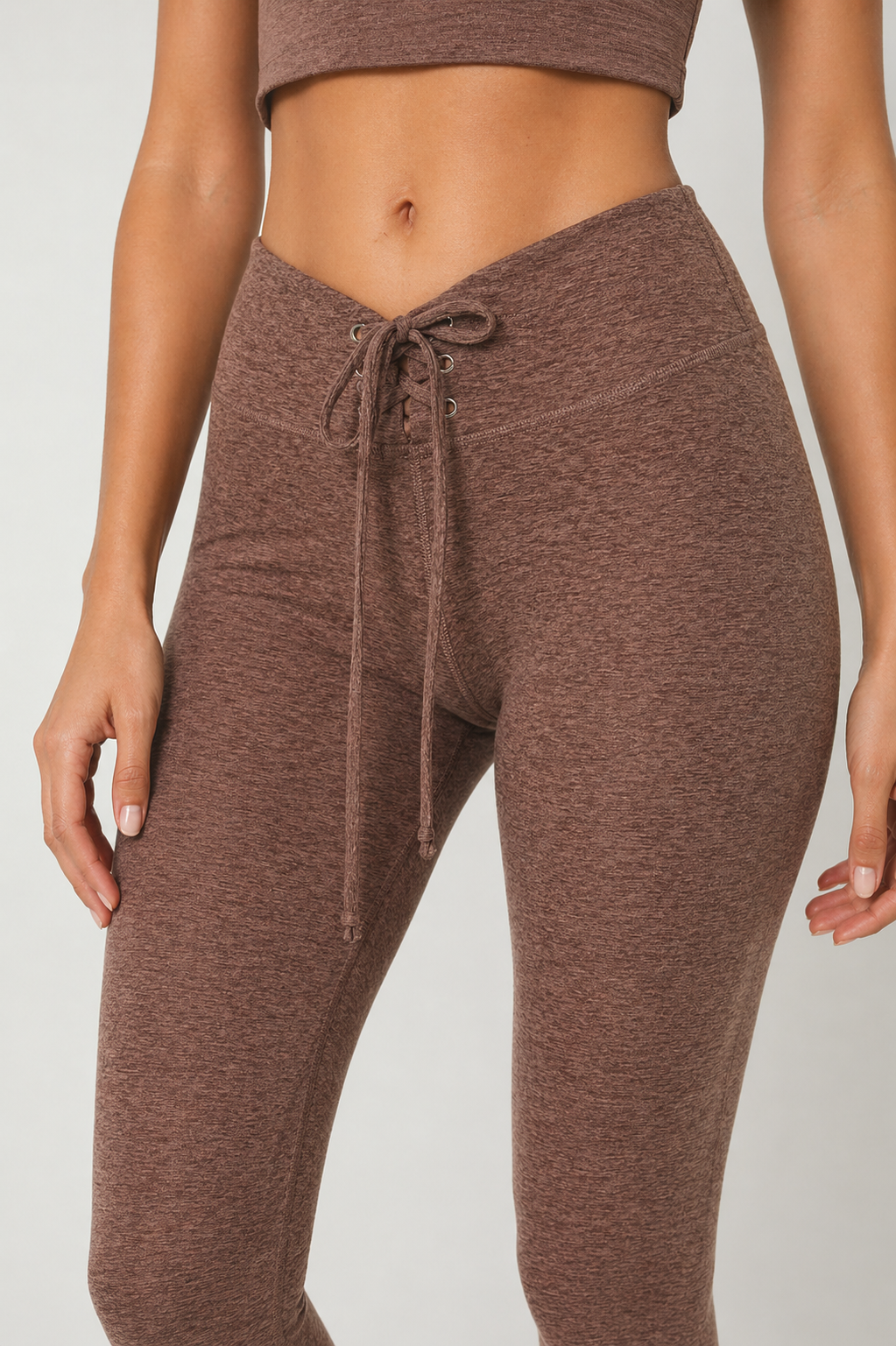 Women's All Tied Up Leggings Made in USA side view