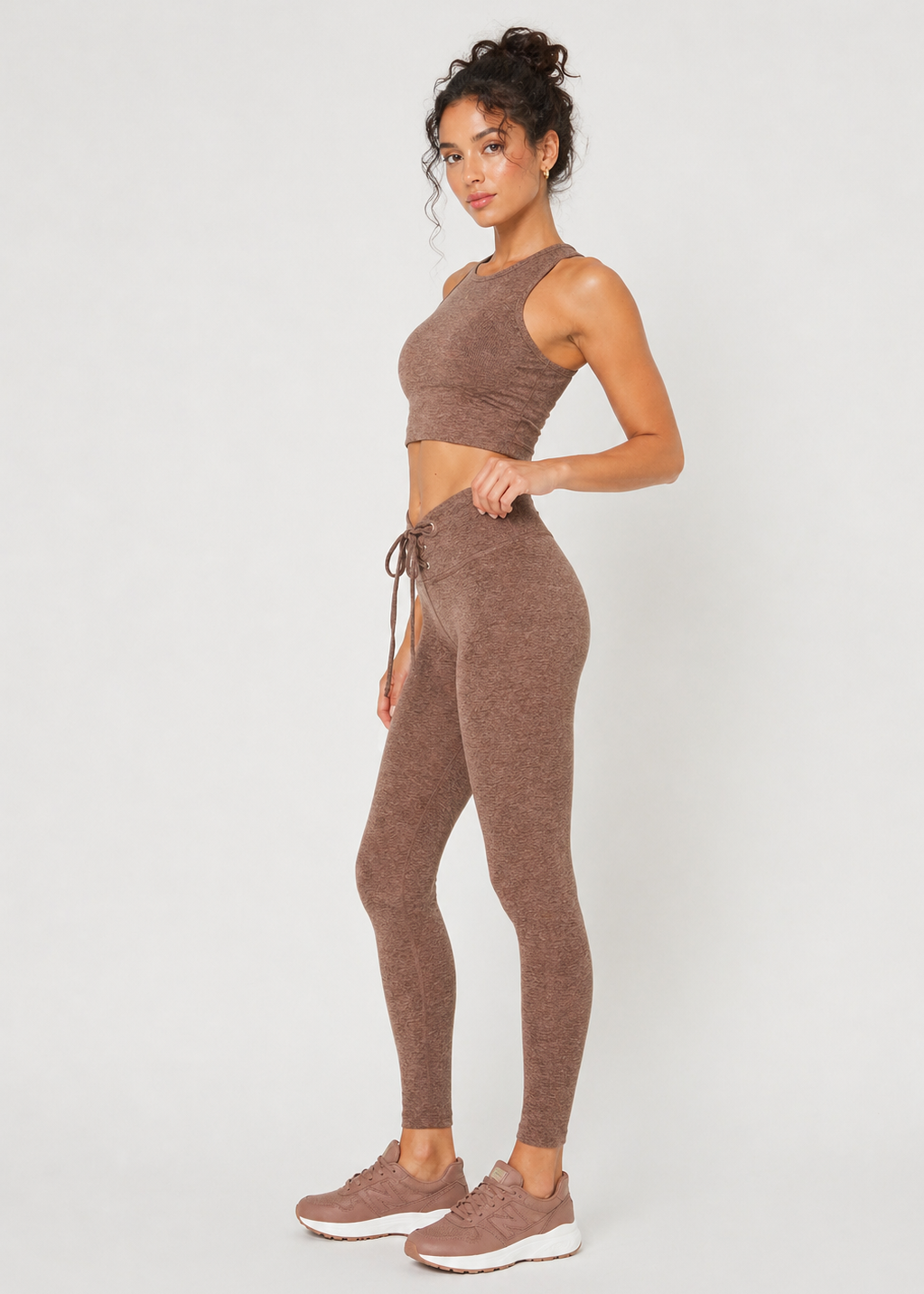 Women's All Tied Up Leggings Made in USA back view