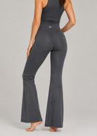 Women's Cross Front Flare Yoga 2-Piece Set Made in USA detail view 1