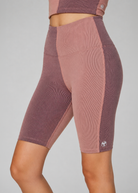 Women's Two Tone Shorts Yoga 2-Piece Set Made in USA detail view 11