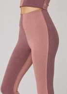 Women's Two Tone Yoga 2-Piece Set Made in USA detail view 10