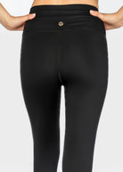 Women's Side Split Yoga Leggings Made in USA detail view 2