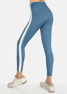 Women's Side Split Yoga Leggings Made in USA detail view 6