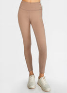 Women's Side Split Yoga Leggings Made in USA detail view 9