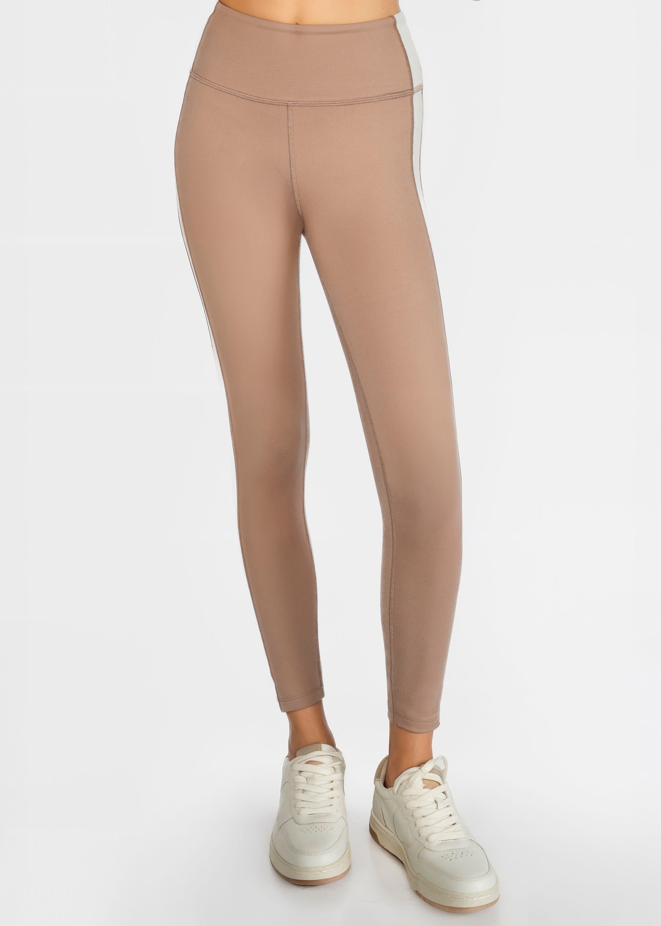 Women's Side Split Yoga Leggings Made in USA detail view 9