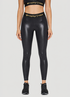 Women's Micro Dot Leggings Made in USA detail view 8