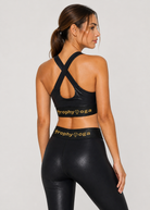 Women's Micro Dot Bra & Leggings Set detail view 6