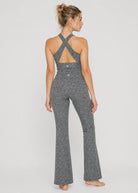 Women's Soft Heather Crossline Flare Set back view