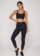 Women's Scallop Legging Made in USA detail view 2