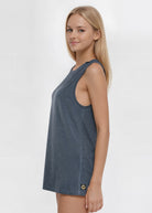Women's Relaxed Fit Tank Made in USA detail view 3