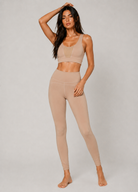 Women's Slim Mesh Leggings Made in USA detail view 9