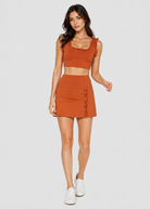 Women's Ruffle Tennis Skort detail view 10
