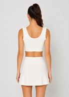 Women's Ruffle Tennis 2-Piece Set Made in USA detail view 5
