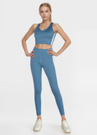 Women's Side Split Crop Top Made in USA detail view 7