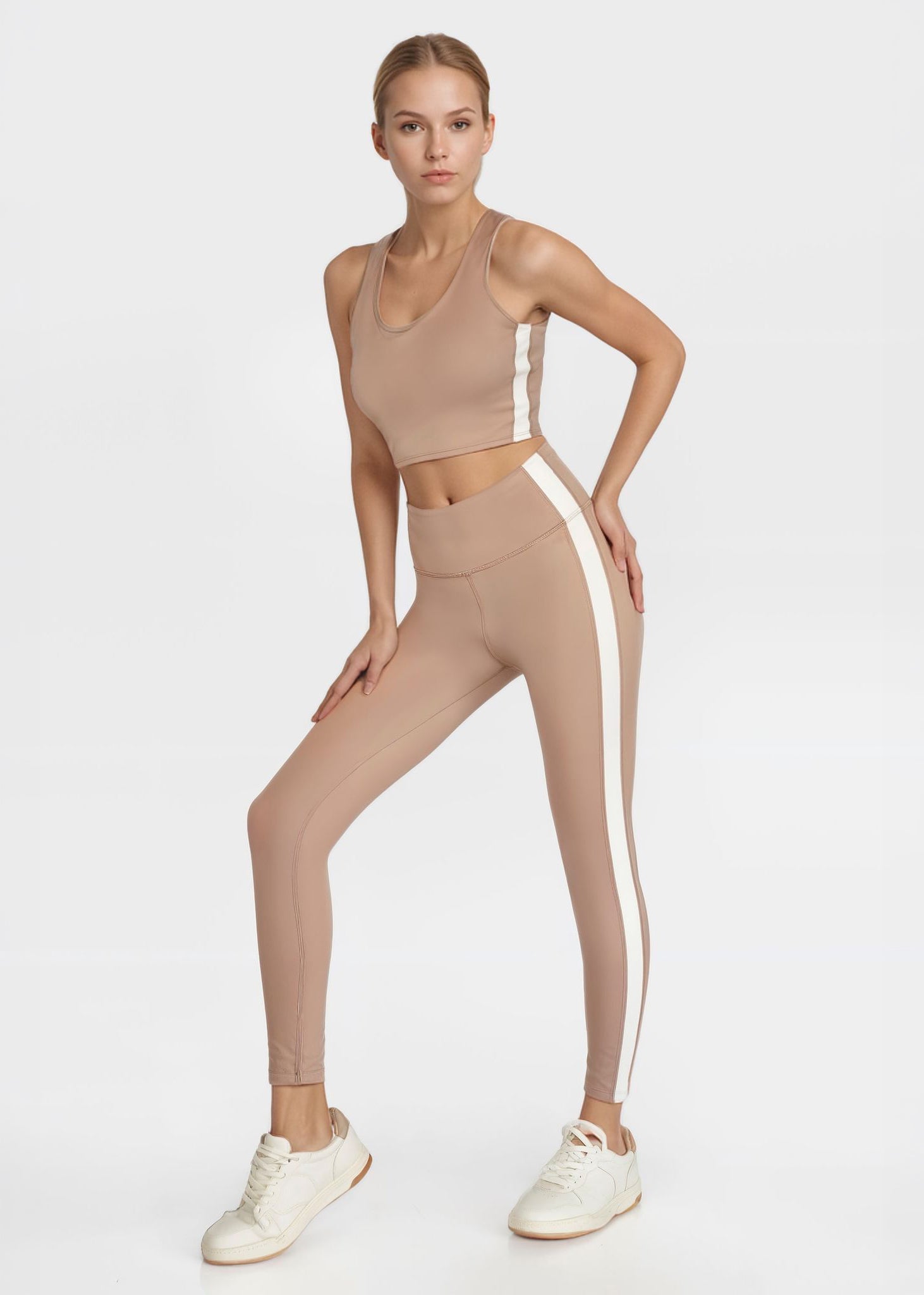 Women's Side Split Studio 2-Piece Set Made in USA detail view 6