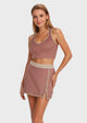 Women's Built-in Shorts Golf Skirt Made in USA detail view 3