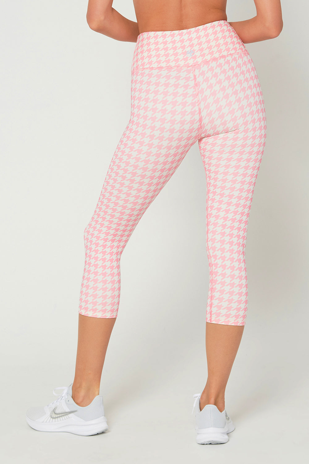 Women's Pink Houndstooth Set detail view 4