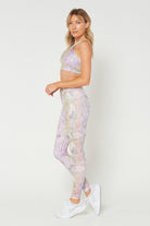 Women's Pastel Marble 2-Piece Set Made in USA back view