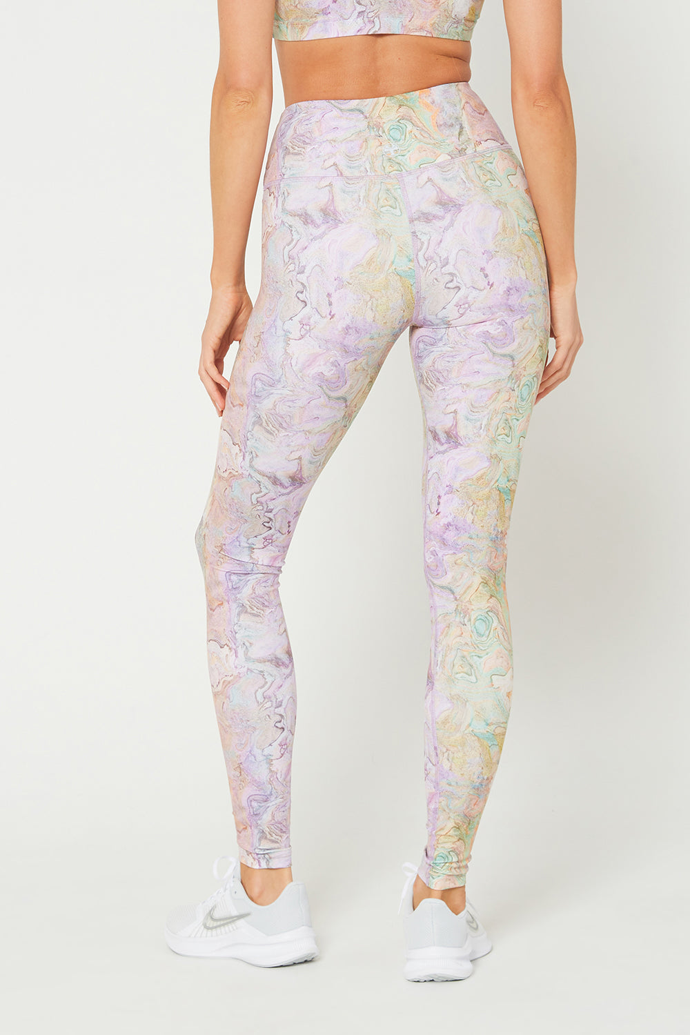 Women's Pastel Marble 2-Piece Set Made in USA detail view 6
