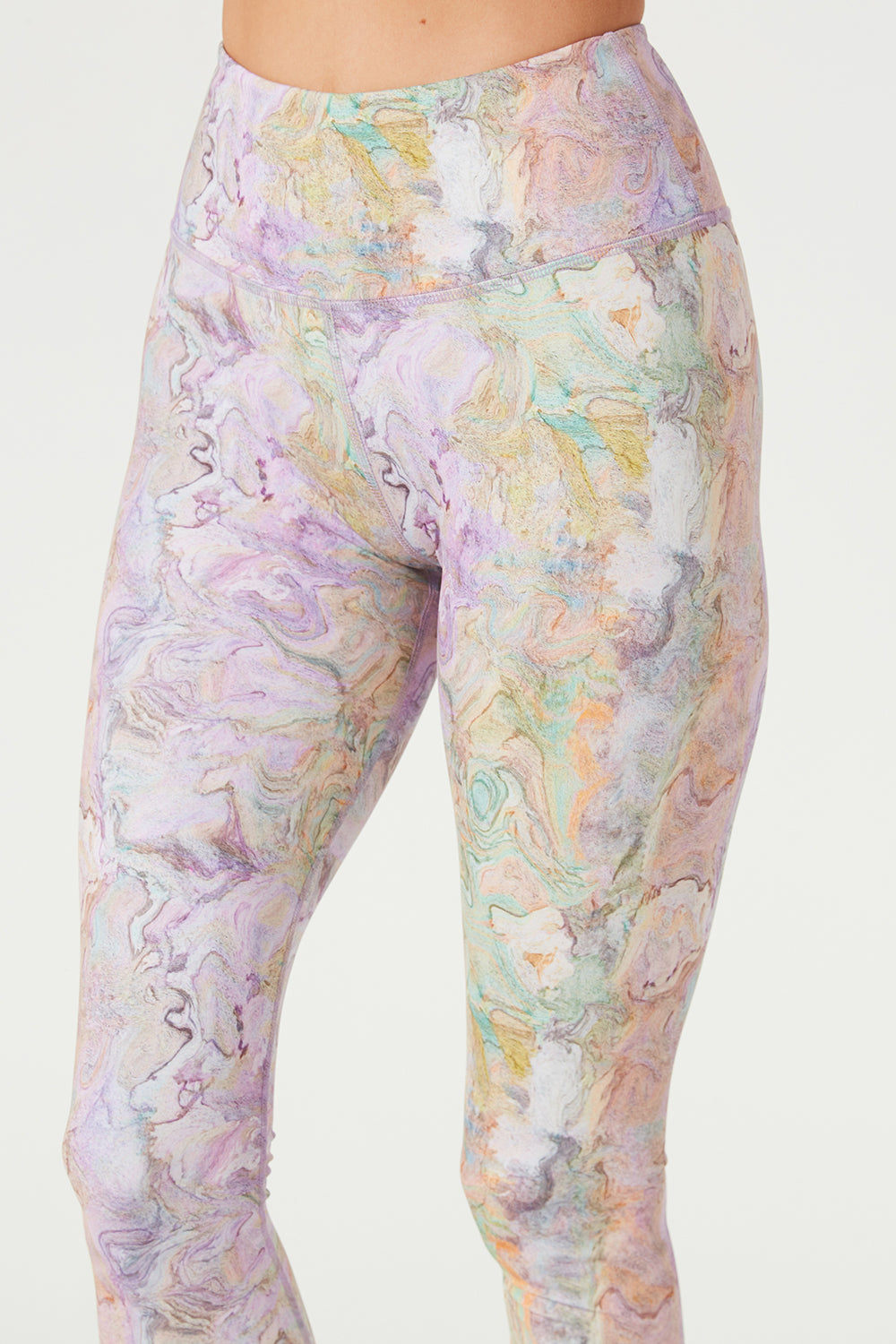 Pastel Marble Leggings – Trophy Yoga