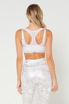 Women's Lay It On Mesh Bra Made in USA detail view 10
