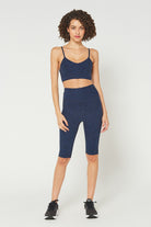 Women's Seamless Biker Shorts Made in USA detail view 16
