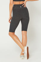 Women's Seamless Biker Shorts Made in USA detail view 1