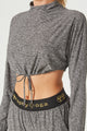 Women's Light Heather Studio 2-Piece Set Made in USA detail view 13