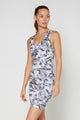 Women's Camo Yoga 2-Piece Set Made in USA side view