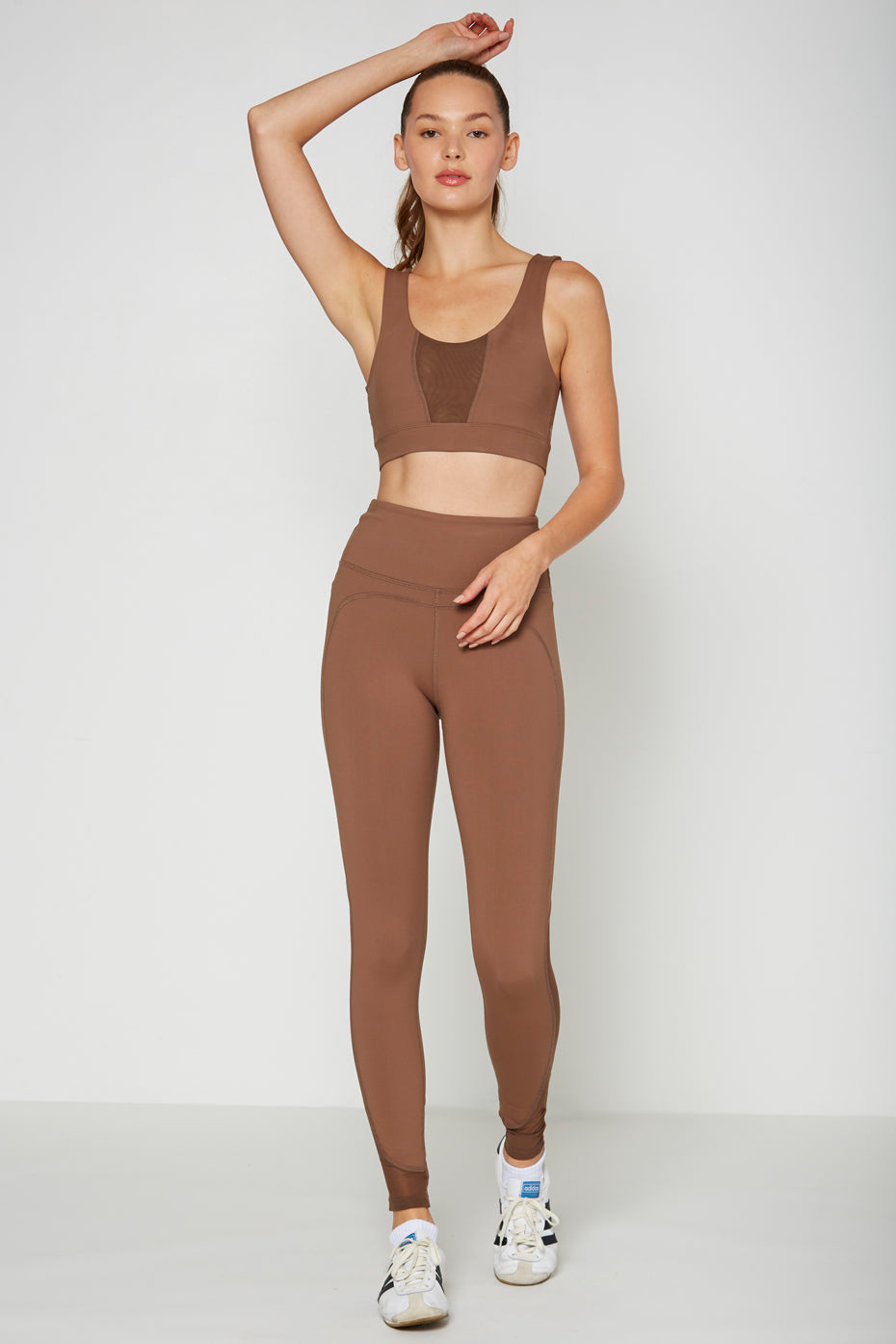 Women's Slim Mesh Bra Top Made in USA detail view 10