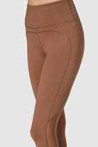 Women's Slim Mesh Leggings Made in USA detail view 2