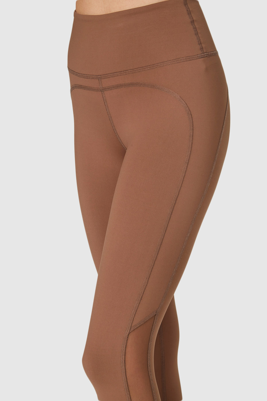 Women's Slim Mesh Leggings Made in USA detail view 2