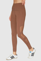 Women's Speed Mesh Legging Made in USA front view